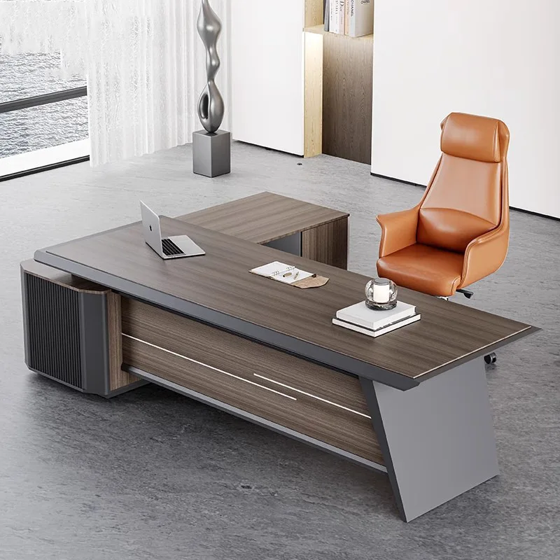 

Dihao, простой современный легкий роскошный письменный стол, стол для босса, высококачественная мебель для картотеки, полный набор комбинаций стола и стула