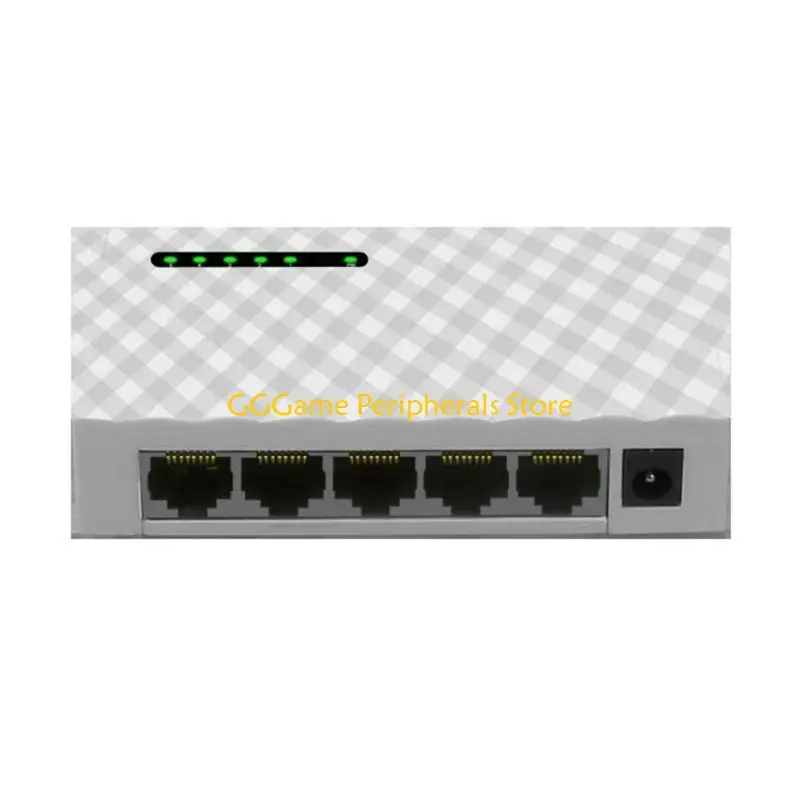 U55B 5-Port سطح المكتب-جيجابت جهاز سويتش للشبكات 1000Mbps محول إيثرنت محول سريع RJ45 إيثرنت الجلاد LAN التبديل HUB