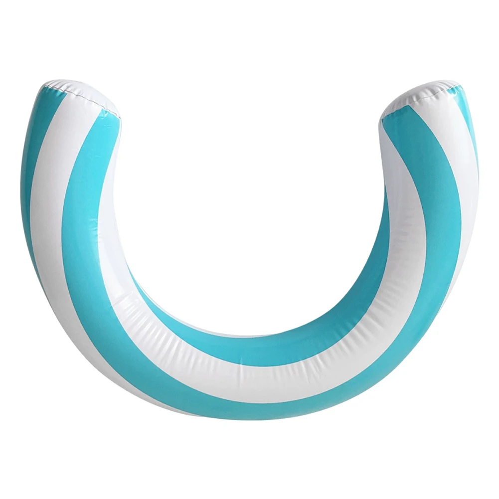 Gebogene Schwimmnudeln, hoher Auftrieb, Schwimmtrainingshilfe, auslaufsicher, tragbar, Unterhaltungsliege für Pool, Strand