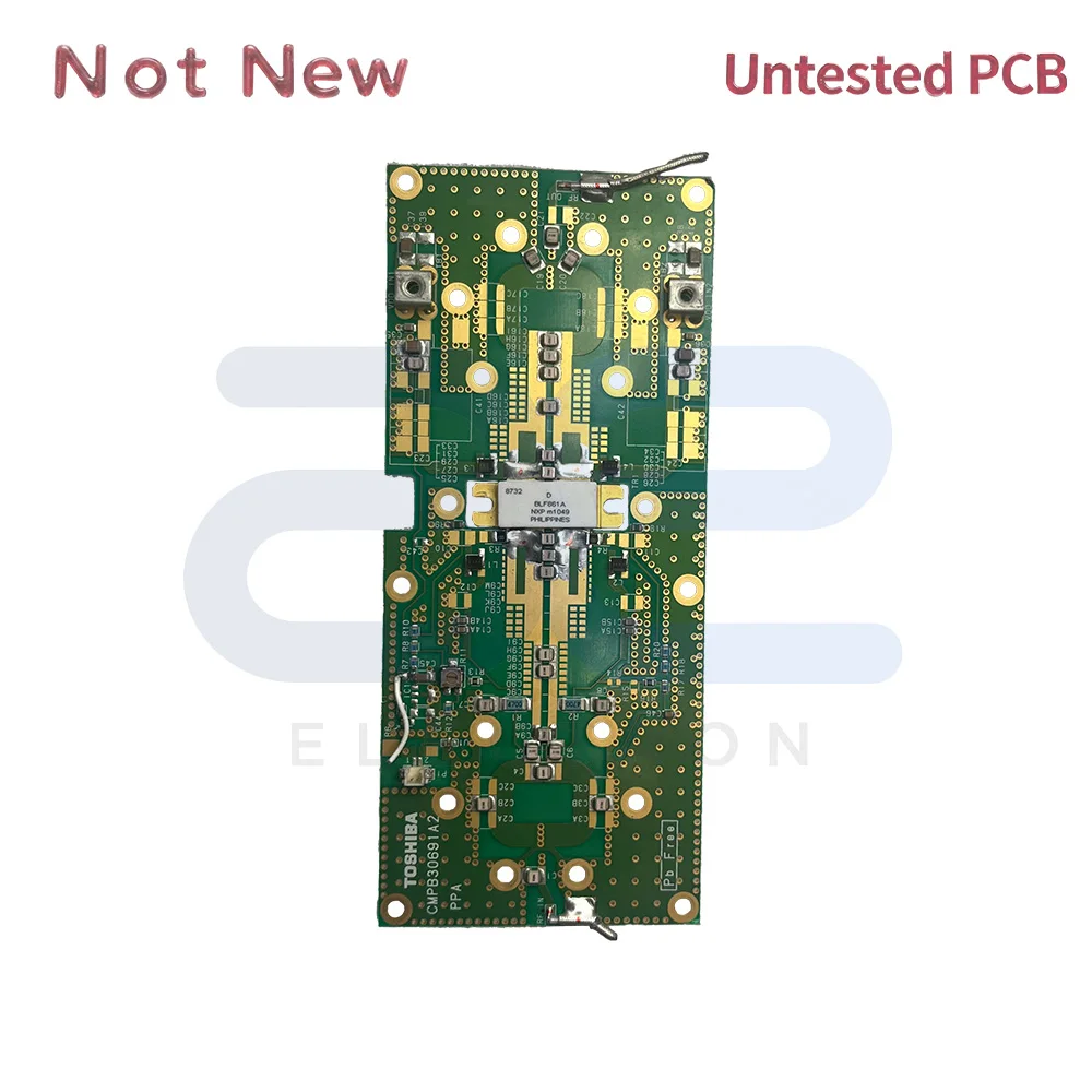 BLF861A Original transistor (work) - Non brand new PCB (PCB not available) -Missing and damaged PCB components