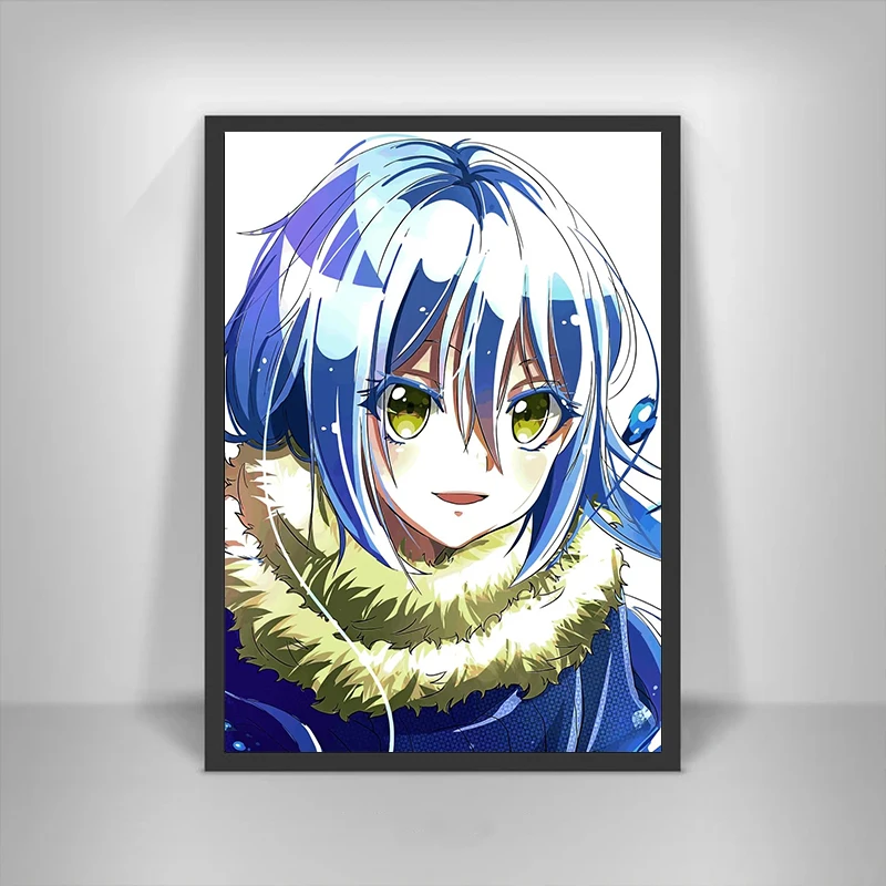 That Time I Got Reincarnated As A Slime Anime Poster Rimuru Tempest Comic Print Canvas Painting Wall Art Picture Room Home Decor