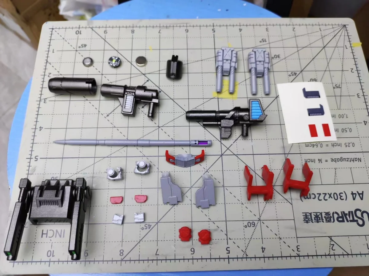Transformation LED Handed down joint SDCC Upgrade Kit For Legacy United SDCC Orion Pax-ZX Accessories Package Model Toy