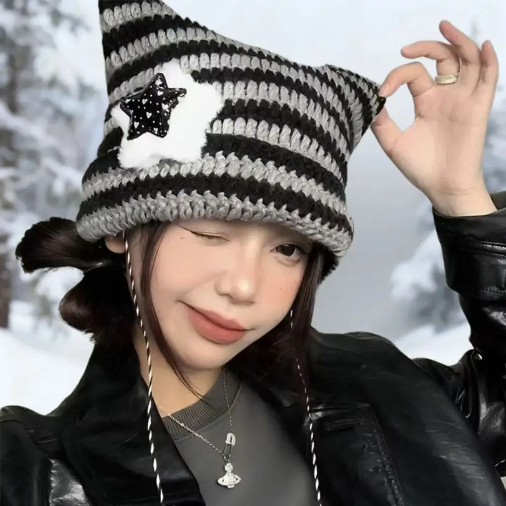 Cute Cat Ears Cap S…