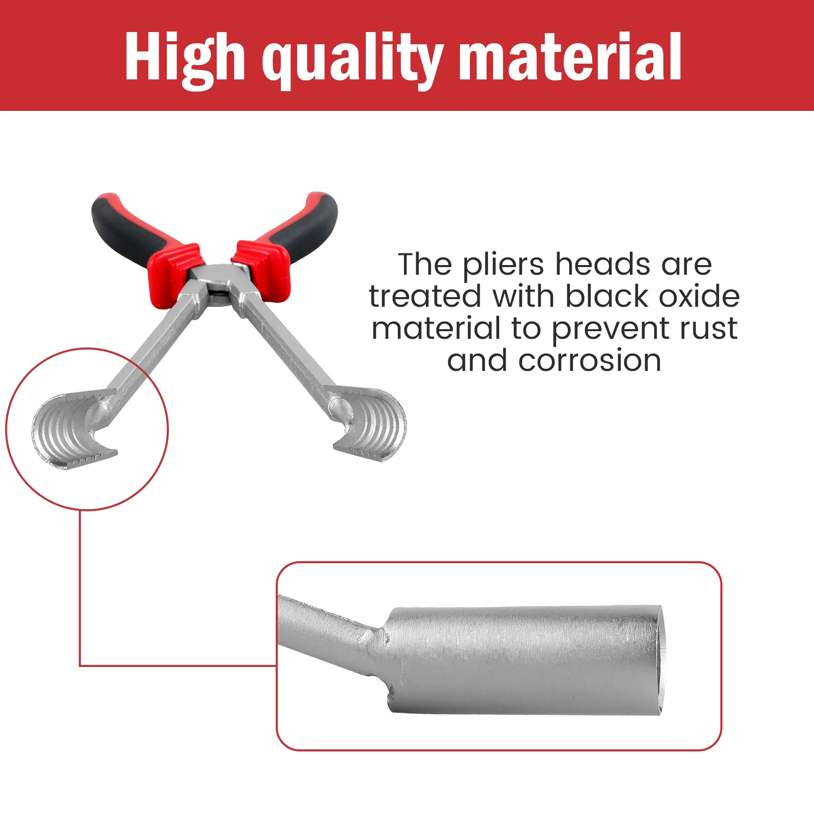 Car Spark Plug Pliers Cable Clamp Removal Tool Long Handle Car Electrical Disconnect Plier Radiator Hose Clamp Car Repair Tools