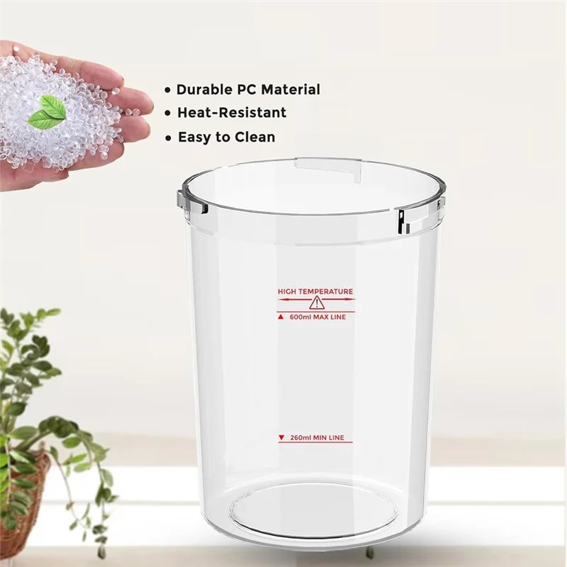 A38T-Wasserglas für Gesichtsdampfer, professionell für Ozonen, Gesichtsdampfer, professioneller Ersatz