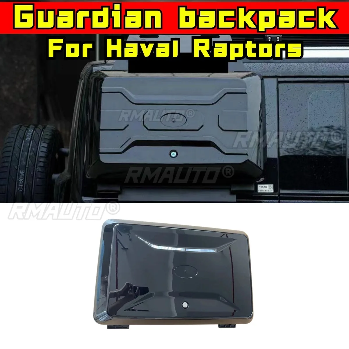 Car Climbing Stairs Mech Backpack Guardian Backpack Spare Tire Cover Pedal Modification for Haval Raptors Car Accessories