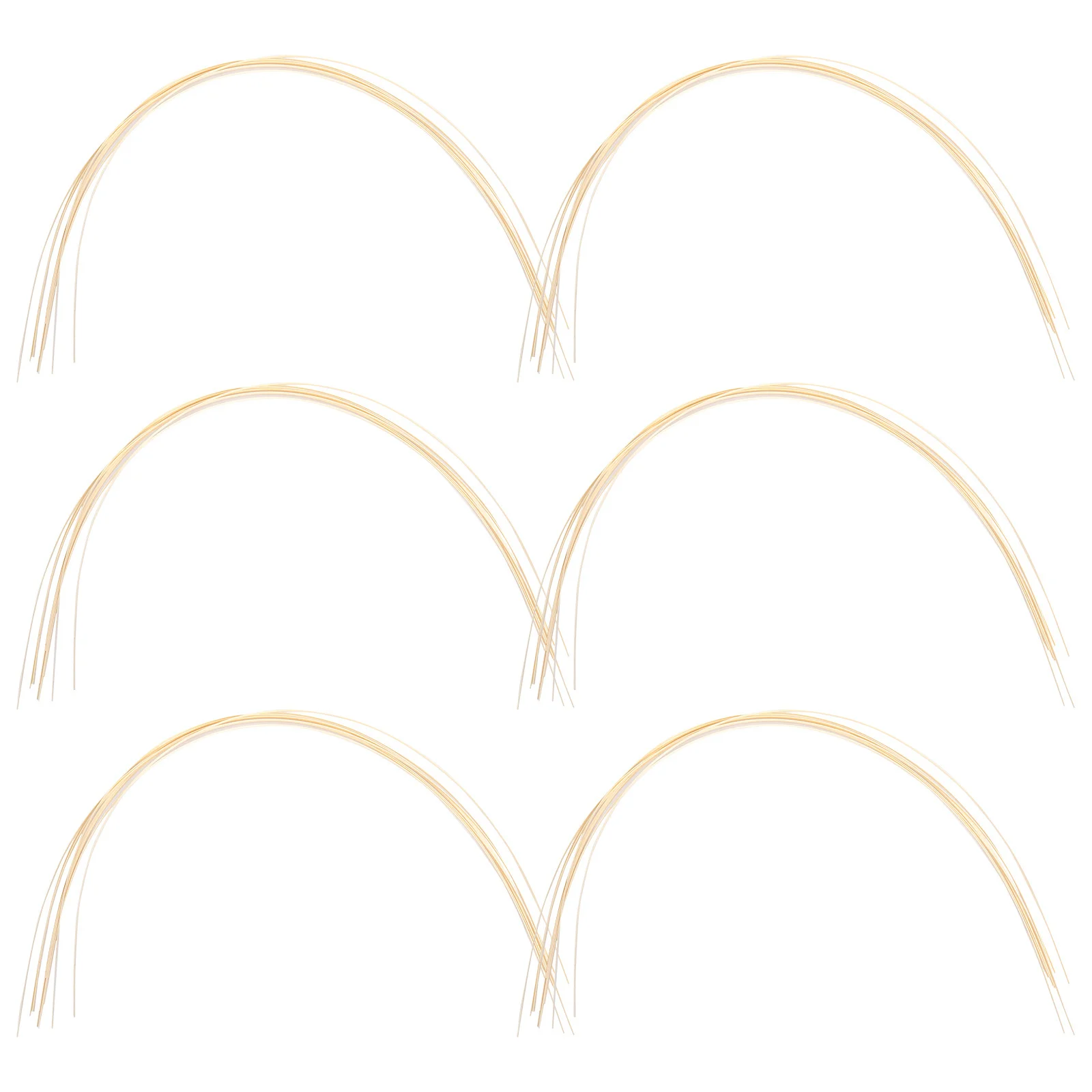 

10Pcs White ABS Guitar Binding Replacement Strips Durable for Acoustic Classic Guitars Guitar Decoration Accessories