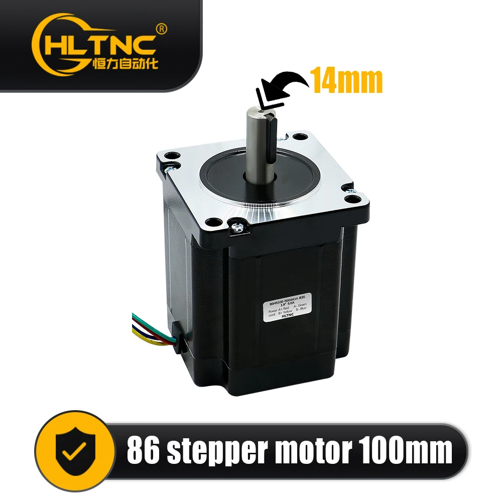 Hot Sale HLTNC 86HS100 Kit Cnc Nema34 4.5nm Open Loop Steper Motor With Drive