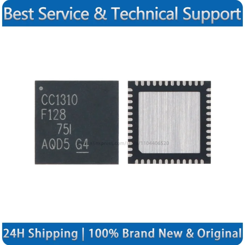 CC1310F128RGZR VQFN-48 Radio frequency transceiver chip New Original