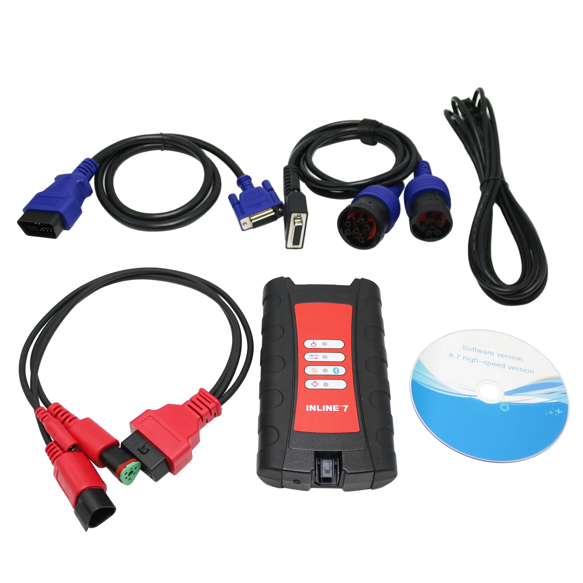 5572620 5299899 for Cummins WIFI Inline 7  Link Adapter Engine Truck Diagnostic Tool 5572620 v9.0 v8.9 v8.7 Software