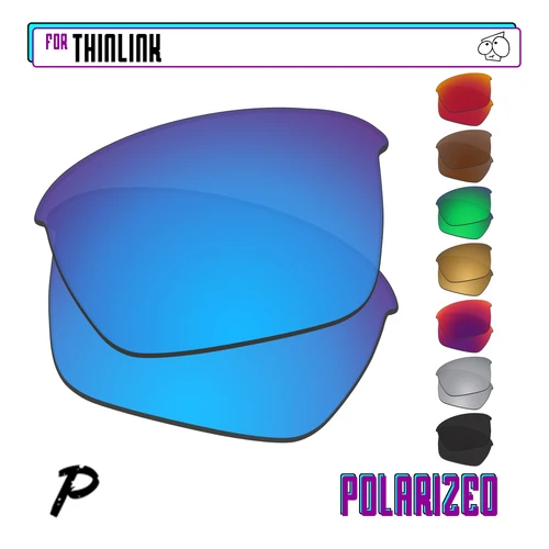Imagen 1 del producto Lentes de repuesto polarizadas EZReplace para gafas de sol Oakley Thinlink OO9316, múltiples opciones