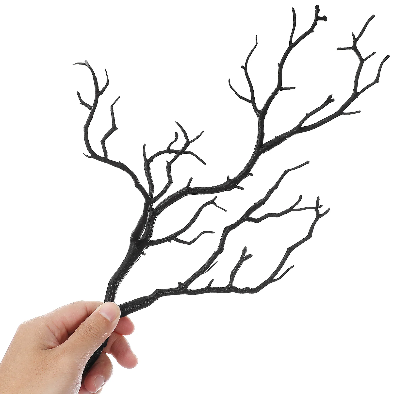 3 Pcs Artificial Coral Branch Fake DIY Faux Plants Indoor Eucalyptus Halloween Decors Plastic Bride