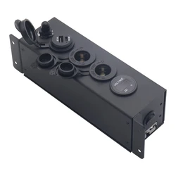 12/24V Distribution Panel Multi-function Box Cigarette Lighter Usb for Anderson Socket Power Switch 8AWG 30cm