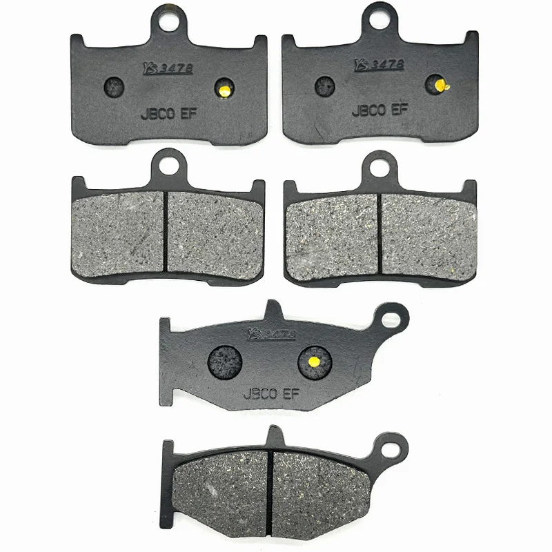 

Motorcycle Front Rear Brake Pads For SUZUKI GSX1300BK B-King 2008-2009 GSX1300BKA B-King ABS 2008-2009 GSX 1300BK 1300BKA