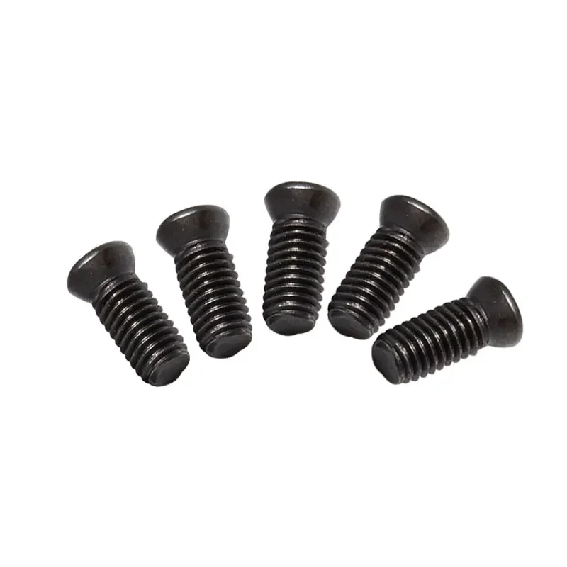 1Best 4pcs M2.5 Steel Torx T&TX flat head sleeve screw bolt CNC blade blades plums screws bolts 5mm-12mm length