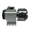 CNC 인덱싱 헤드 3/4 턱, 중심 높이 100mm 타각기, CNC A 4 축 회전축, NEMA34 86 스텝퍼 모터, 130mm 척 6