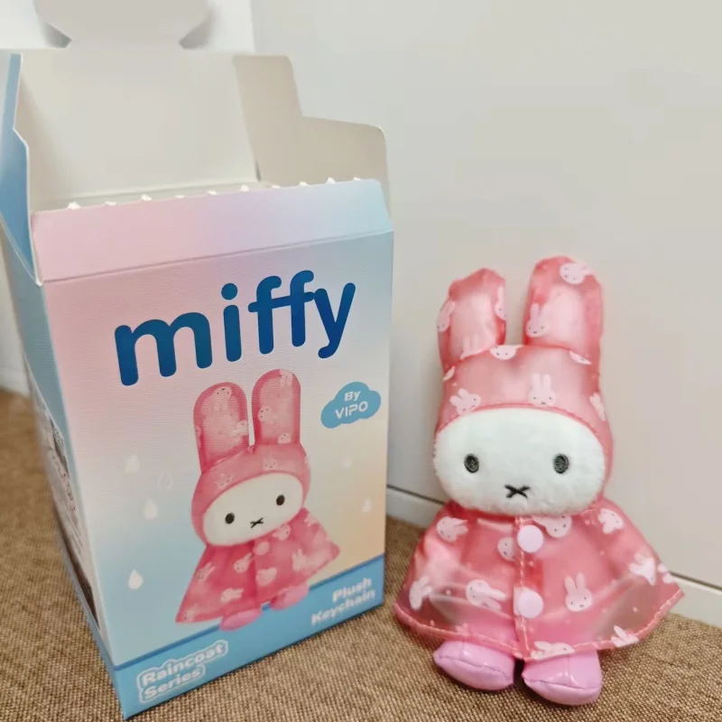 In Stock Raincoat Series Blind Box Macaron Waterproof Rain Poncho Doll Rose Gold Lobster Clasp Keychain Backpack Bag Ornament view 3