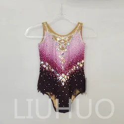 LIUHUO Rhythmic Gymnastics Leotard Competitive Cheerleading Performance For Children BD7185