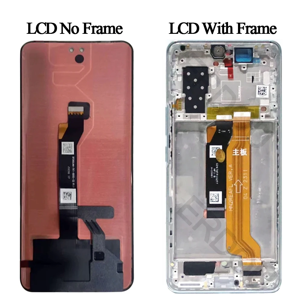 Imagem -03 - Lcd Display Touch Screen Digitizer Assembly Peças de Reparo Amoled Originais Huawei Honor 90 Pro 678