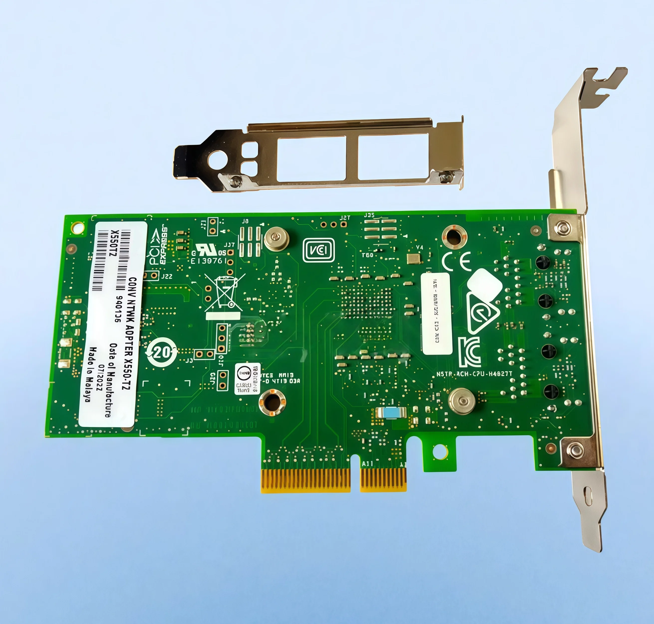 Brand new original X550-T2 PCI-E RJ45 dual-port Synology 10 Gigabit Ethernet NIC (2.5GHz & 5GHz)