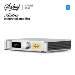 패시브 스피커 및 액티브 서브우퍼용 SABAJ A30a 파워 앰프 200W*2 Axign AX5689 PCM1804 DSD512 블루투스 LDAC Apt-X HD USB