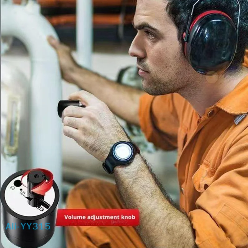 【Y】Portable Water Leak Detector Multi-functional Sound Collector Suitable For Leak Detection Of Various Construction Pipe