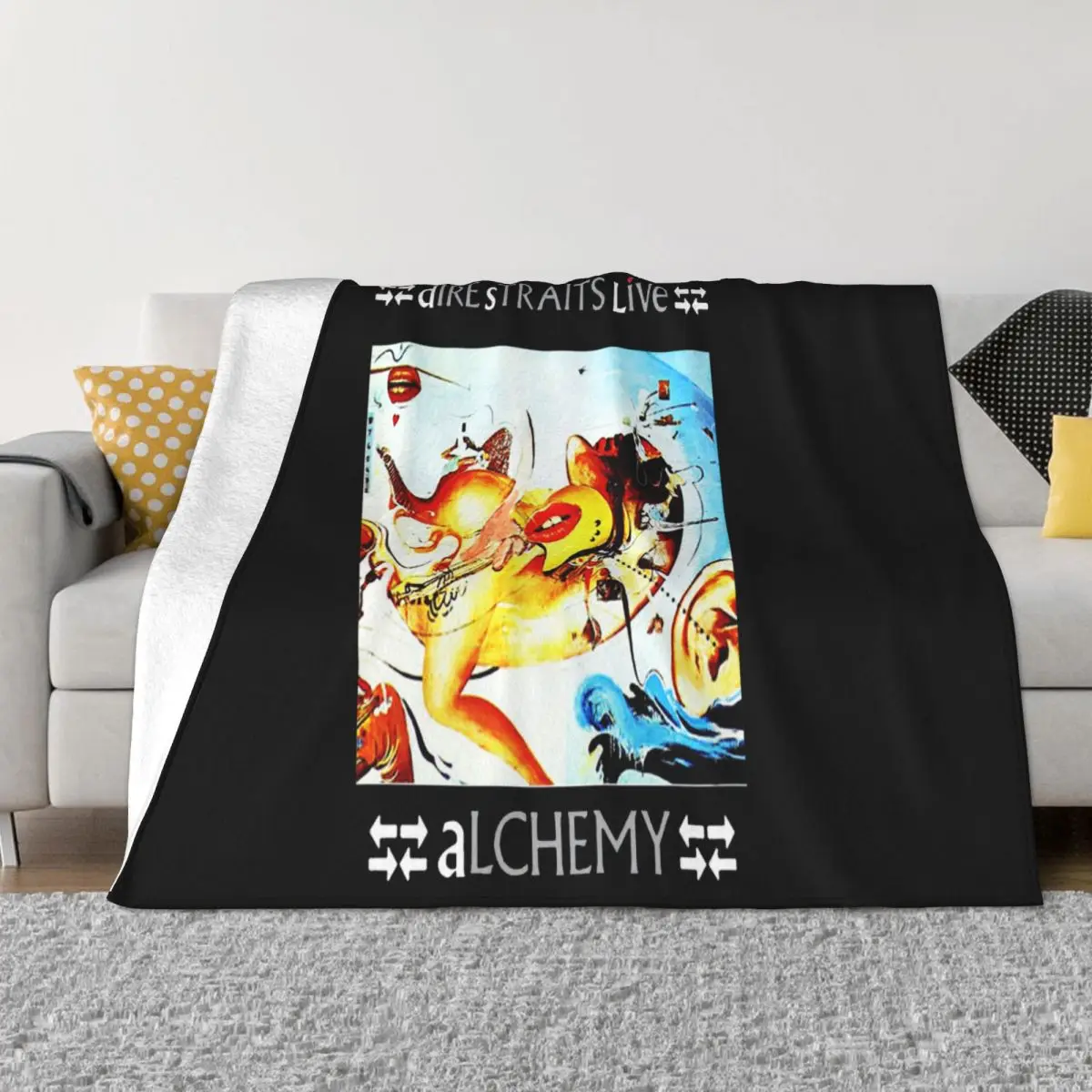 Hilarious T CrewDire Straits Alchemy Gift Mens More Colors New Design Middle Aged Man Western Style Text Throw Blanket