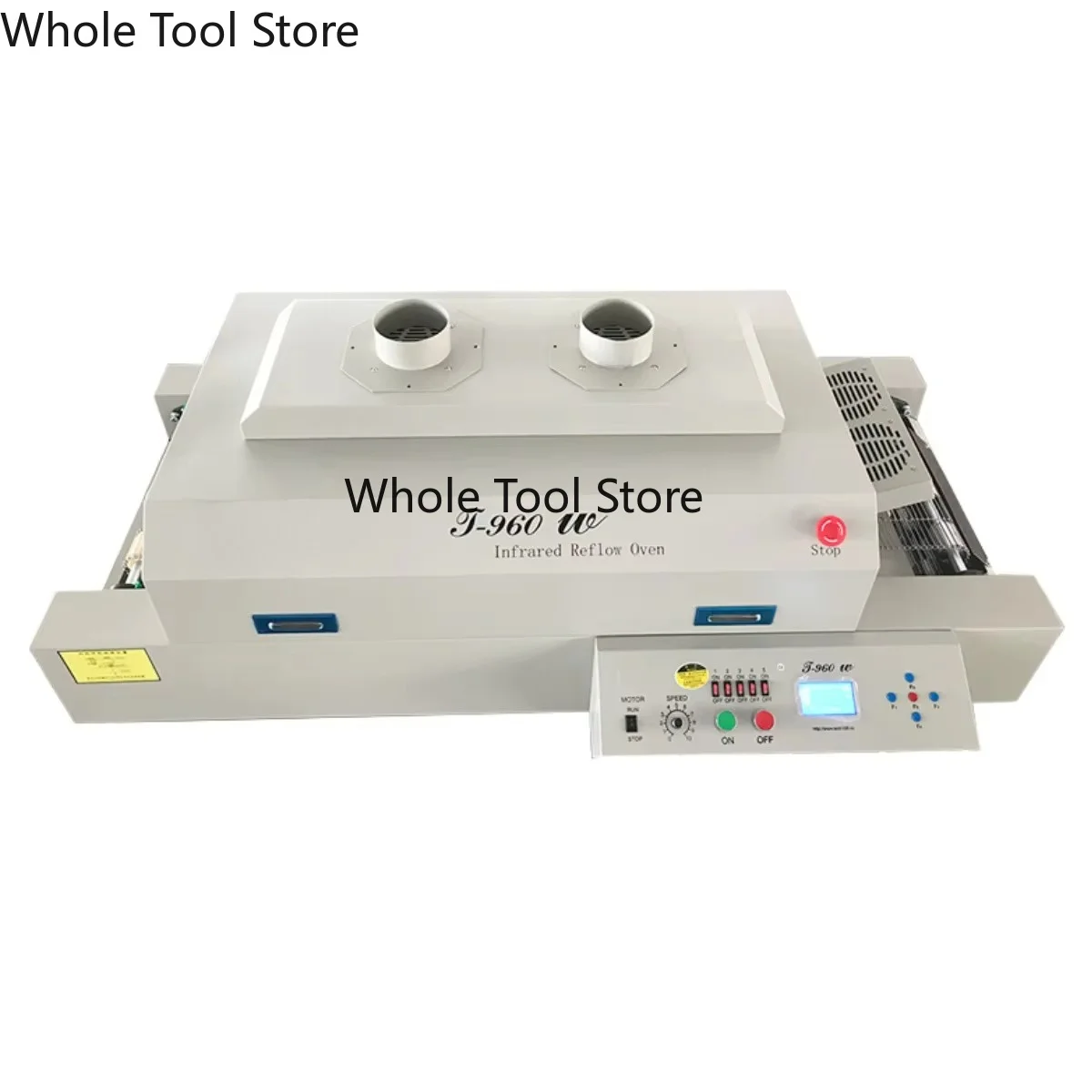 

T-960W LED Manufacturing Oven - Stable IR+Forced Air Heating for Continuous Workflow