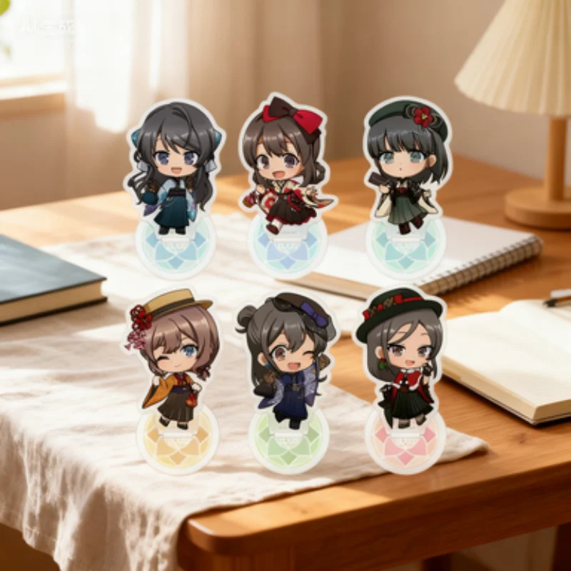 

‌Rascal Does Not Dream of Bunny Girl Senpai Anime Sakurajima Mai Koga Tomoe Desk decorations‌ HD Acrylic standing Cake Topper