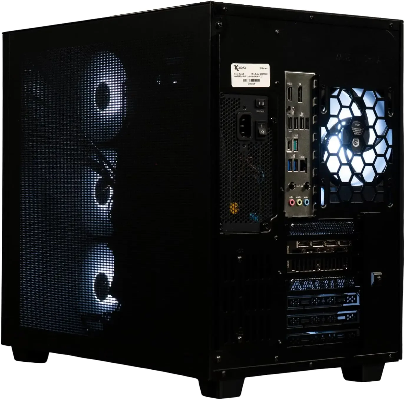 Игровой и креативный настольный ПК XIDAX X-6 |   AMD Ryzen 7 9850X3D 8-ядерный процессор 5.6 ГГц с 3D V-Cache |   AMD Radeon RX 9070 XT 16 ГБ GDDR6