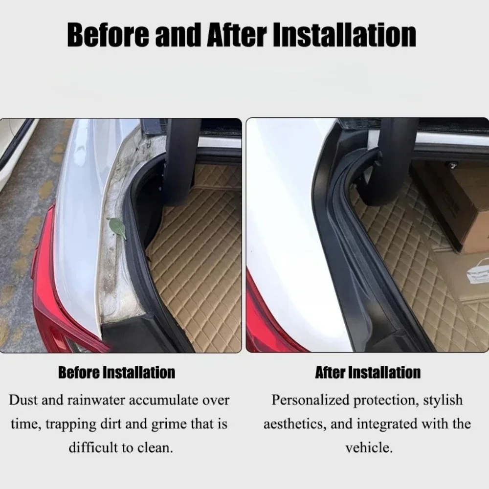 Hinterer Kofferraum-Schutz für Beide Seiten des Kofferraums für Toyota Camry XV80 2024 2025 2026-UP 9. Generation Auto-Zubehör Innerer Kofferraumschutz – Detail 2
