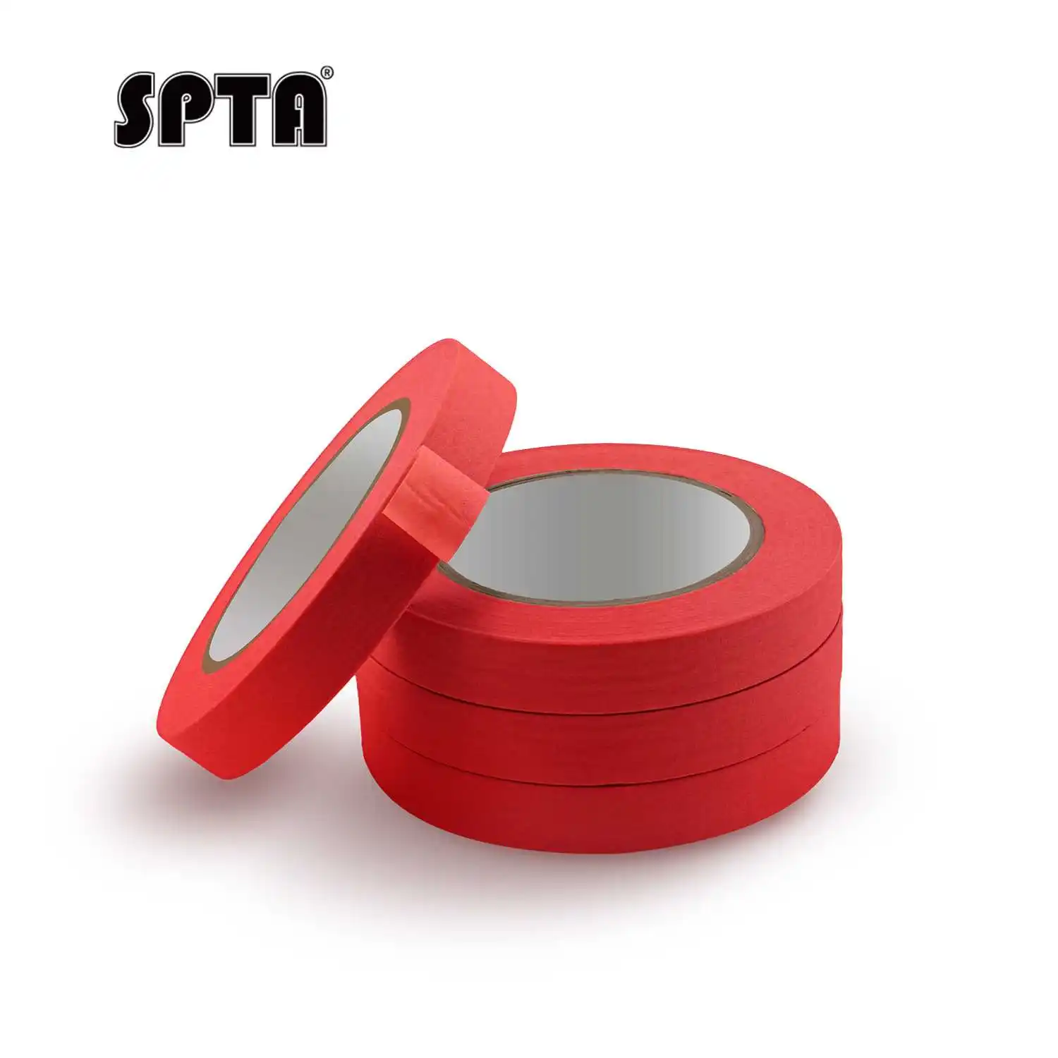 

SPTA 1x Reel Automotive Masking Tape,18mm/25mm x 50m for Car Paint,Heat Resistant for Paint Booth
