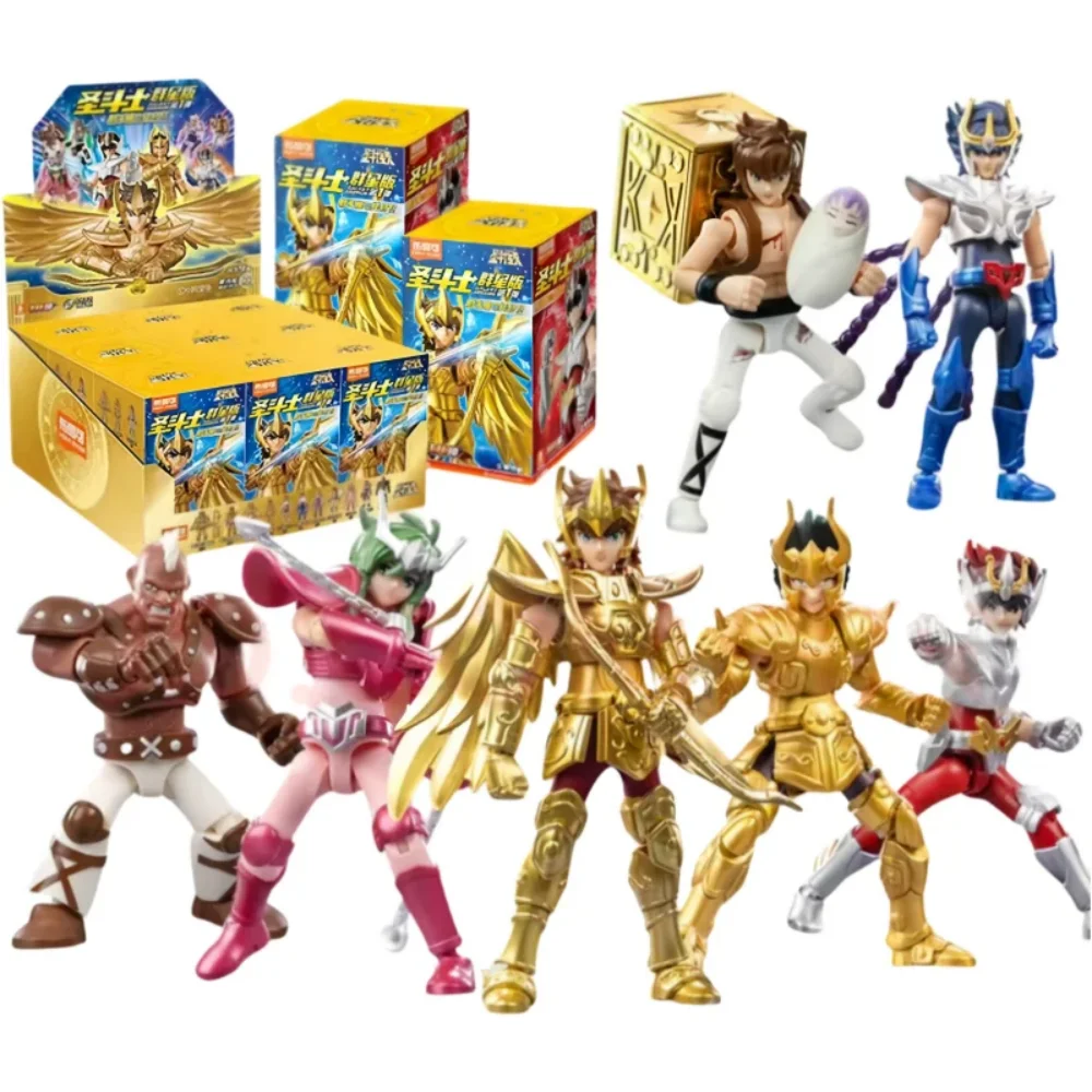 

Строительные блоки BLOKEES Star Edition, версия 1-го Saint Seiya, подвижная сборная модель, игрушки, настольные украшения, коллекция подарков