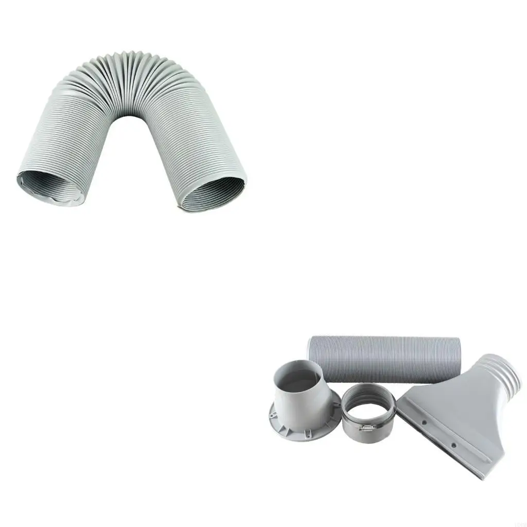 

Exhaust Hose Air Conditioner Window Flat Hose Connection Adapter for Exhaust Air Conditioning Extractor Dryer Adapter