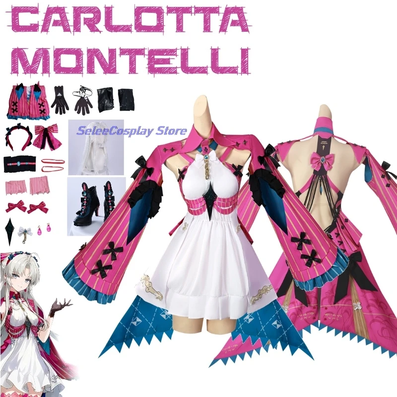 

Disfraz Wuthering Waves Game Carlotta Montelli Art Patron Unbound By Dogma And Lady No.2 Of The Mortari Family Косплей