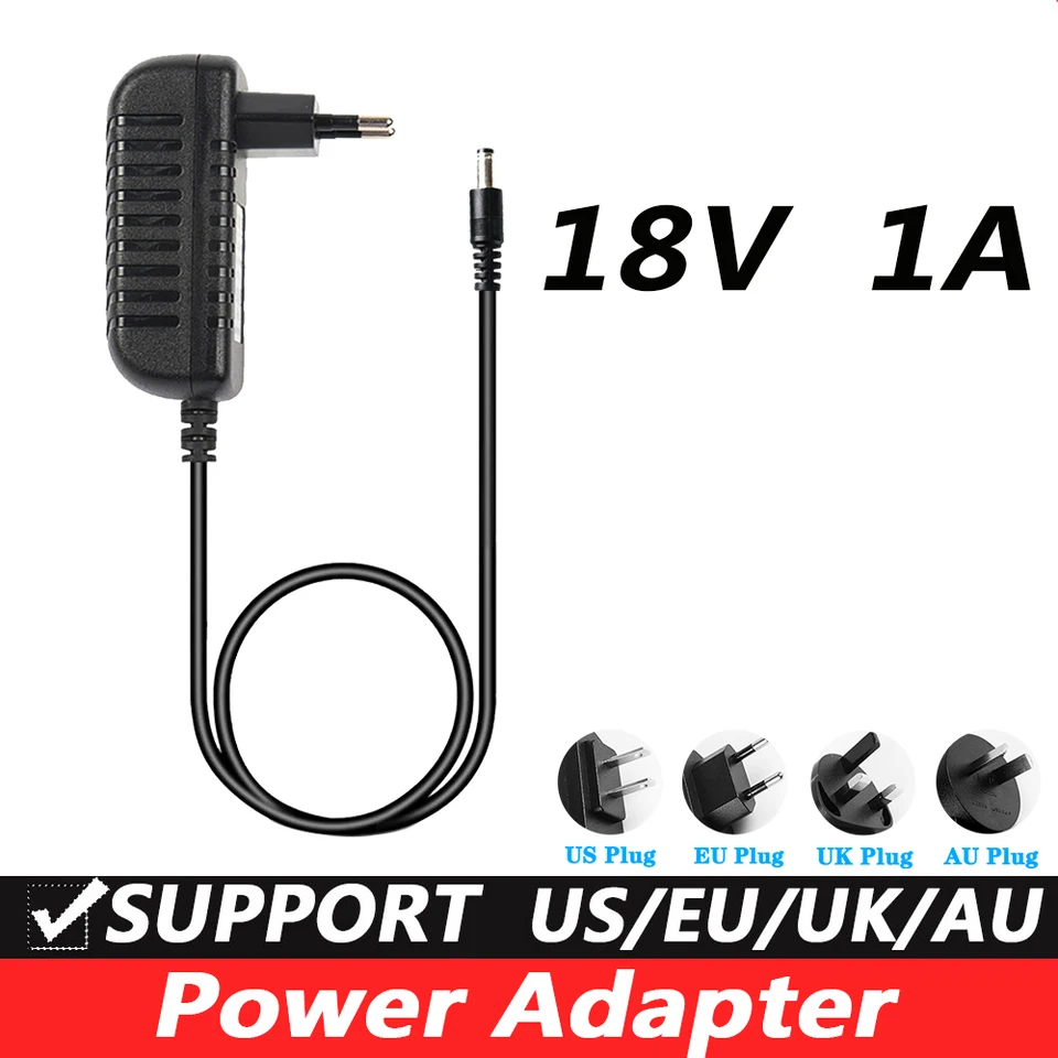 Cavo Alimentatore 18V Per Logitech Squeezebox UE Smart Radio – Ricarica AC/DC