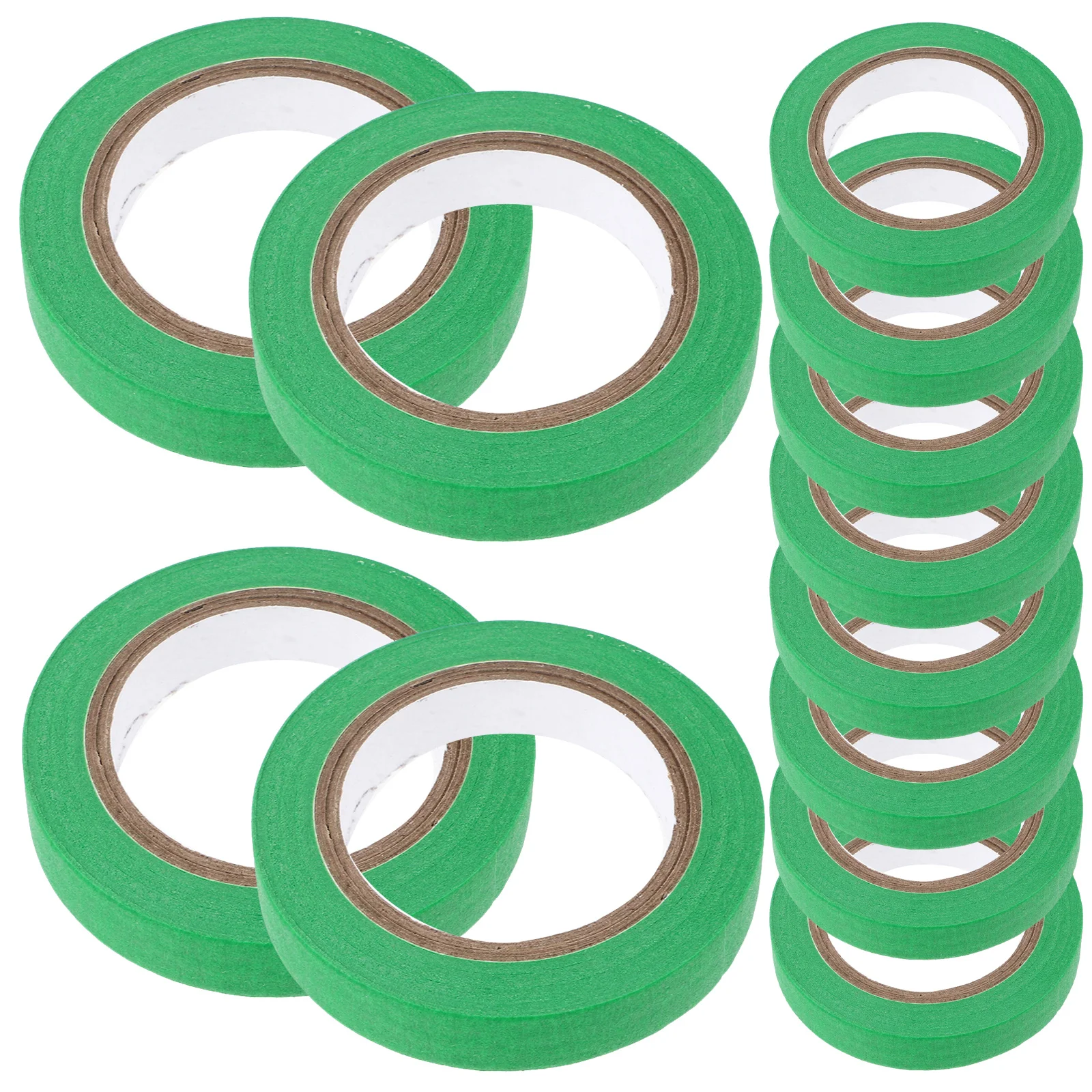 

20 Rolls Solid Color Paper Adhesive Tape Easy Stick Peel for Labeling Drafting Craft Projects Drafting Tape Sewing Tools
