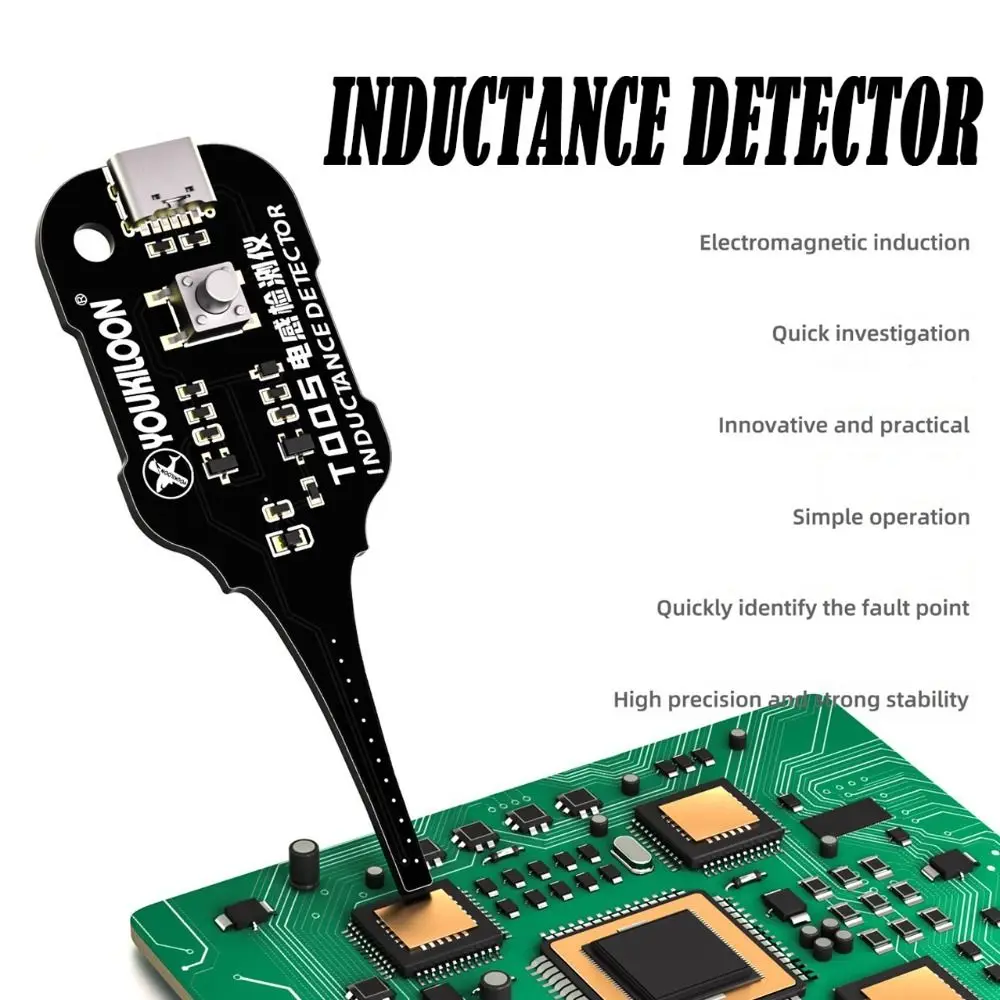 Quick Fault Check Inductance Tester Professional Accurate Inductor Detector Tool Electromagnetic Induction Tool Universal