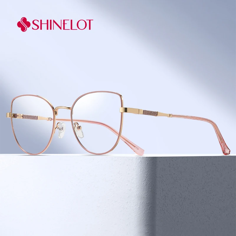 

81532 New Craft Youth Style Eyewear Cat Eye Eyeglasses Frame Female Eye Protection Glasses Full Frame Delicate Accessories