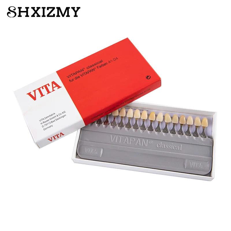 

1PC Tooth Whitening Guide Dental Vita 16Colors Tooth Model Colorimetric Plate Beauty