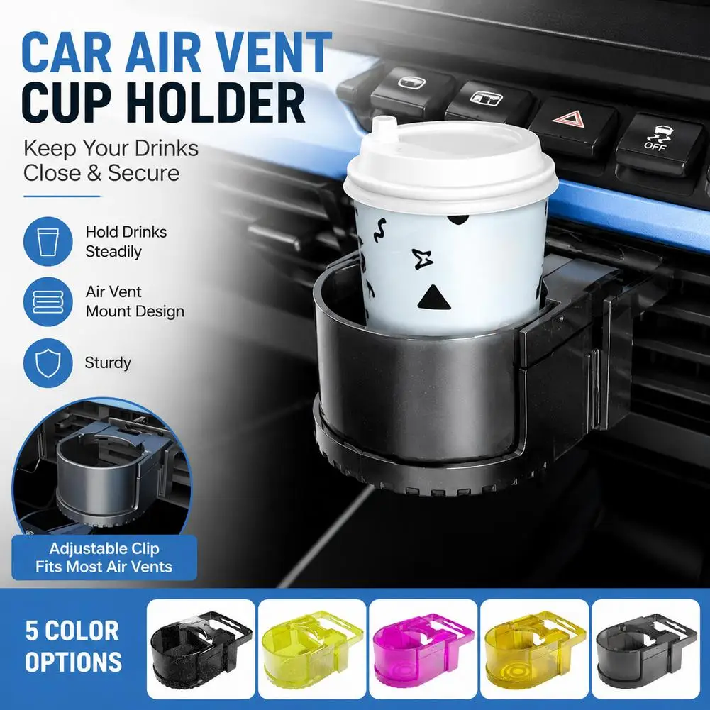 Car Car Air Outlet Cup Holder Multifunctional Drink Rack Stand For Bottles Coffee Decorative Practical Auto Accessory - Aliexpress Deal