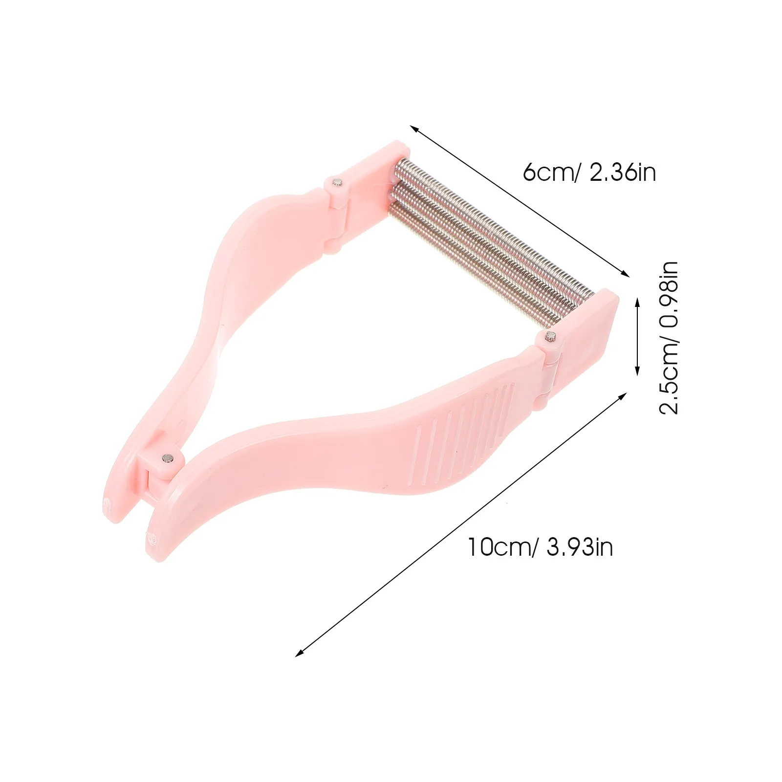 2Pcs Facial Epilator for Women Face Hair Removal Tool Manual Threading Roller Smooth Skin Safe Hips Material Portable Handheld