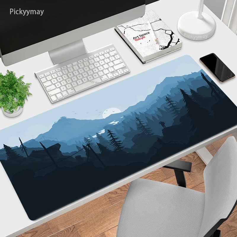 Deep Firewatch 900X400mm podkładka pod mysz biurko na laptopa klawiatura XXL stół biurowy maty dywan podkładka pod mysz do grania w gry podkładka pod mysz