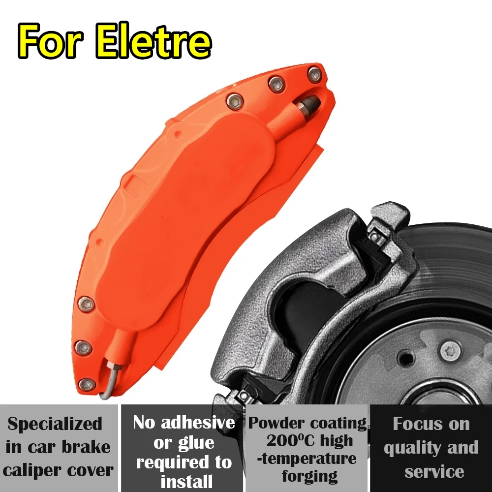 For Lotus Eletre Car Brake Caliper Cover Aluminum Alloy Metal Kit Fit L+ S+ R+ TYPE79 2024