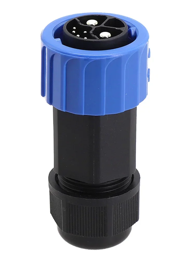 M23 ip67 macho fêmea 2 + 1 plus 5 conector de armazenamento de energia tomada de carregador de motocicleta adequado para veículos de nova energia domésticos