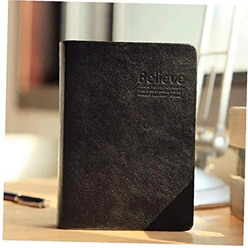 Retro Nostalgic Diary Leather Soft Cover 360 Page Notebook Suitable For Creative Records