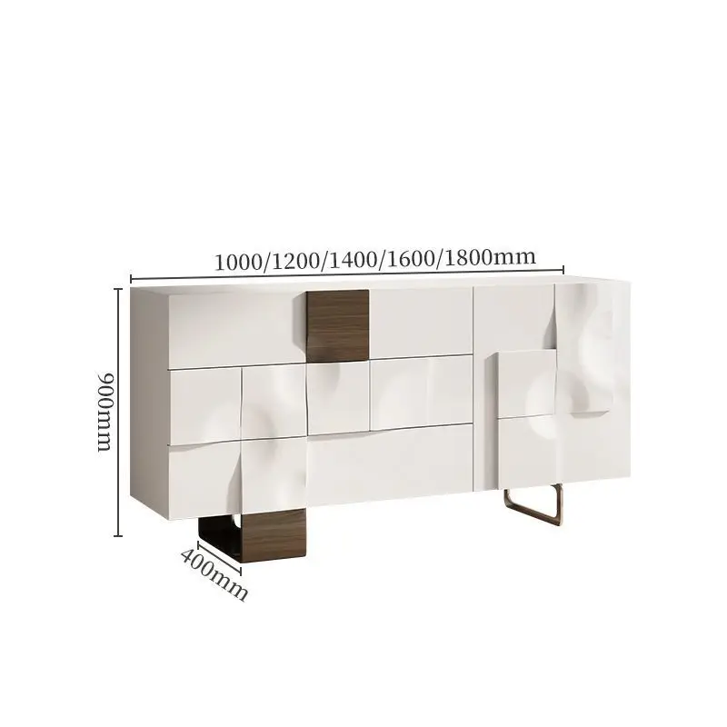 

Light Luxury Door Cabinet Italian Bucket Cabinet Cream Style Dining Side Entry Door Shoe Cabine Modern Simple