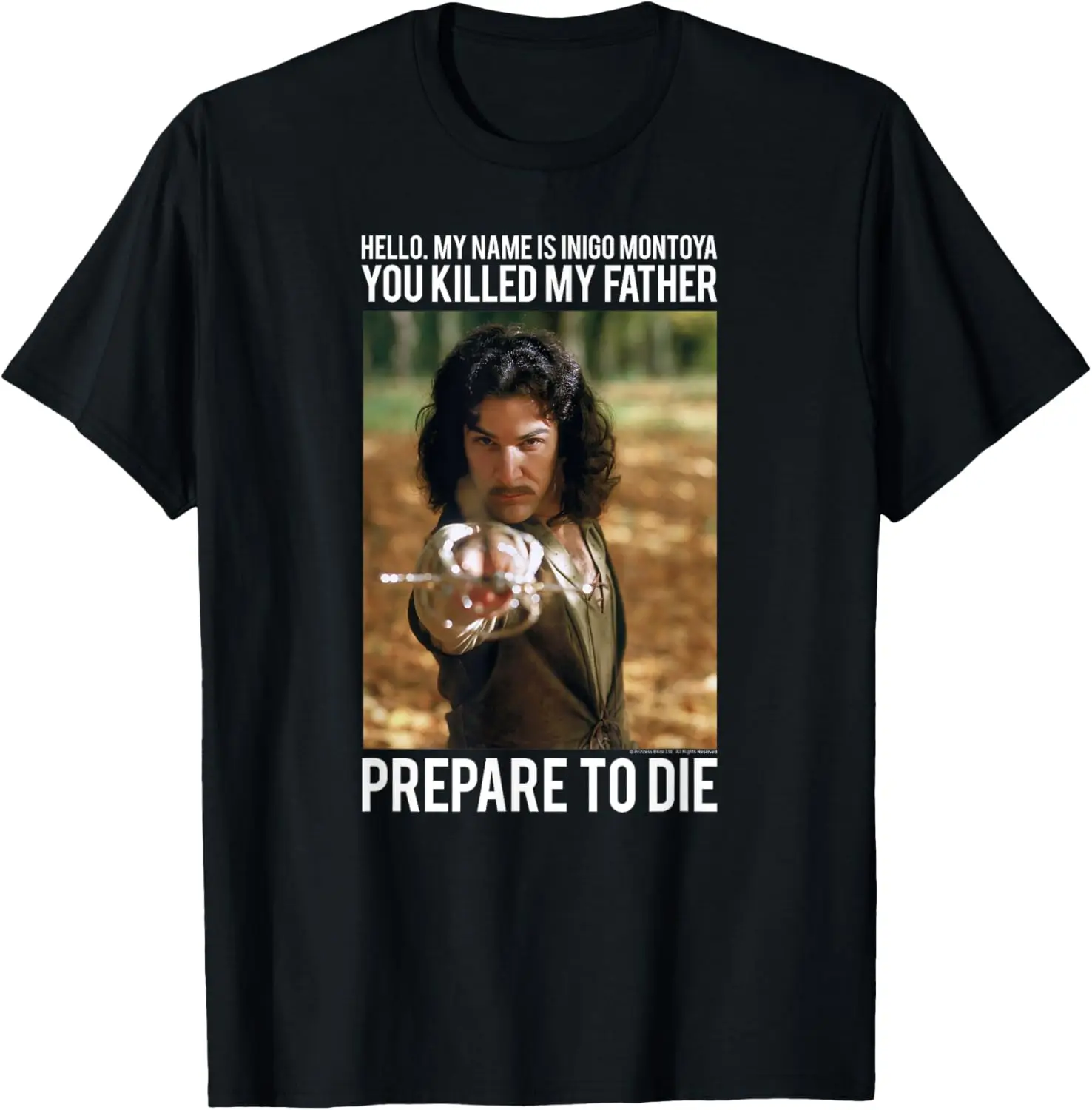 

The Princess Bride Hello. My Name is Inigo Montoya Photo T-Shirt