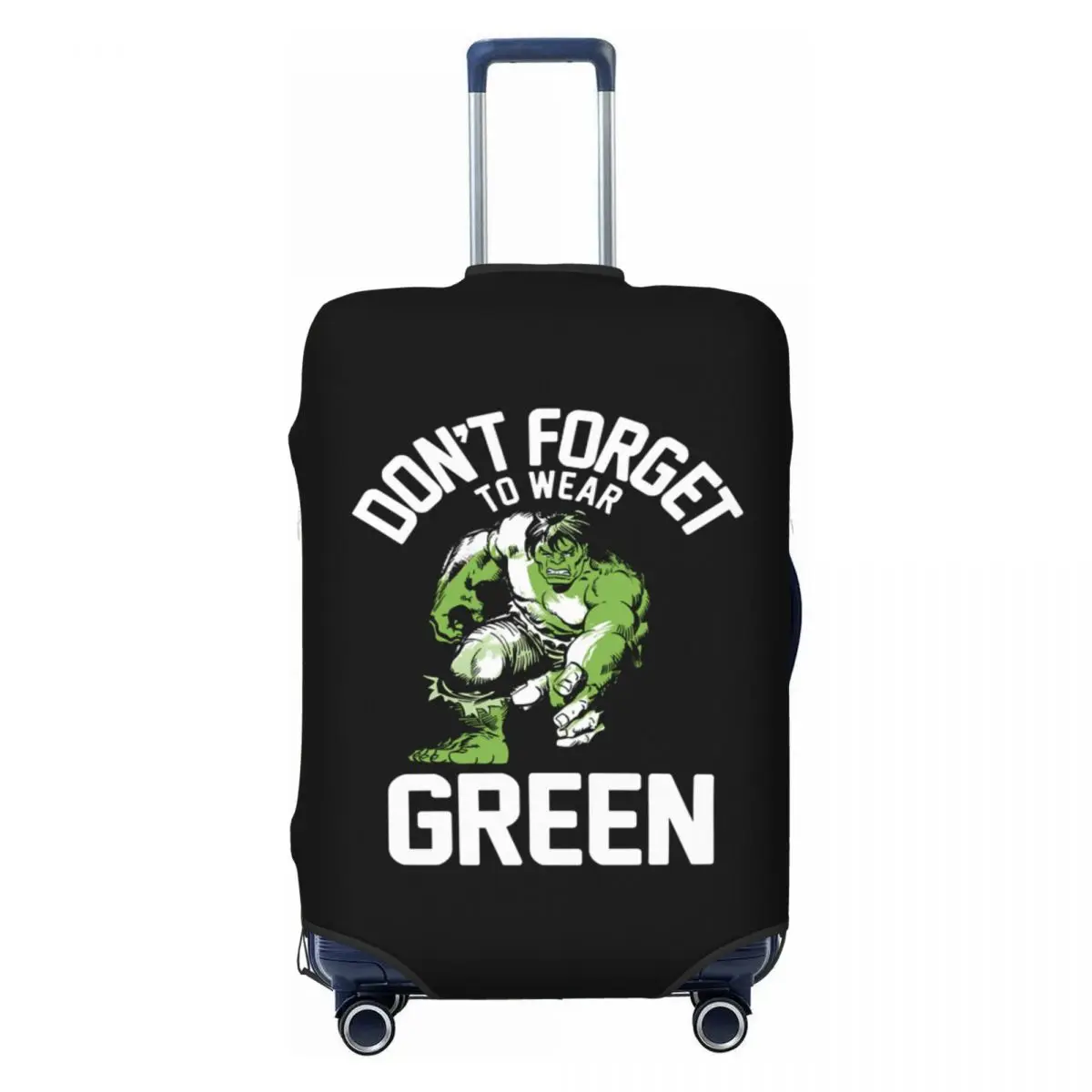 

Custom American Superhero Hulk Luggage Cover Protector Fashion Travel Suitcase Covers for 18-32 Inch