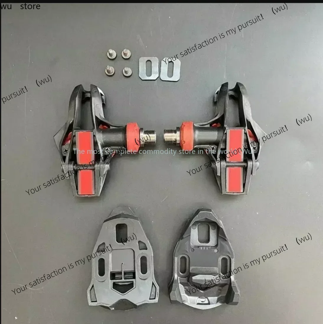ZOCI-Bike Pedals - Large 500mm² Contact Area Clipless Power Transfer Ultra Lightweight Body Adjustable Tension road bike